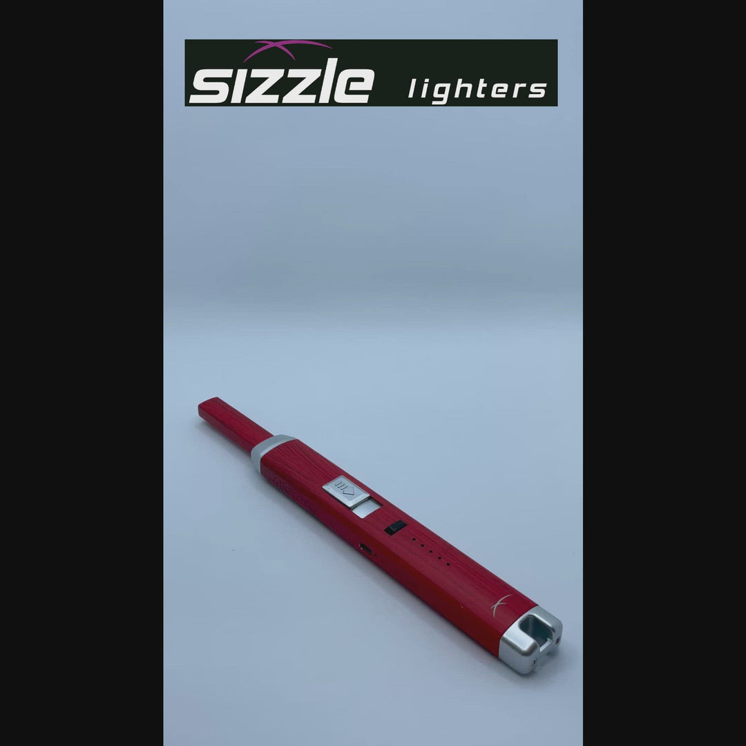 Sizzle Pitmaster USB rechargeable lighter video lighting birthday candle