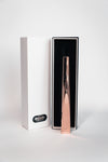 Sleek rose gold in box