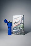 Blue Survival Lighter with packaging